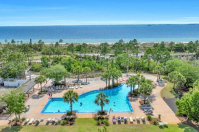 Pet friendly home in Windmark Beach with golf cart and community pool and beach